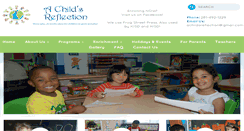 Desktop Screenshot of achildsreflection.net